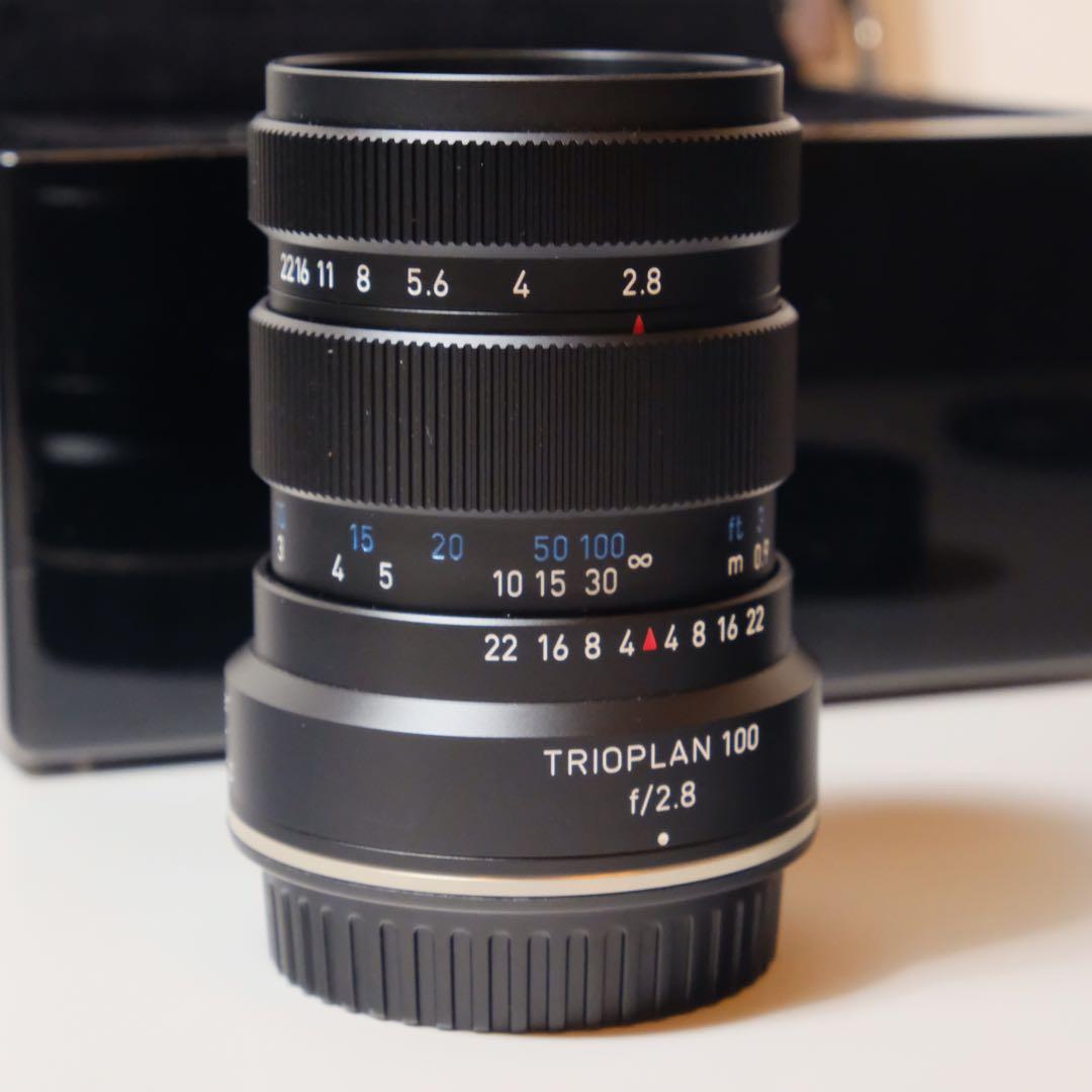 レンズ(単焦点) Meyer Optik Gorlitz Trioplan 100mm F2.8