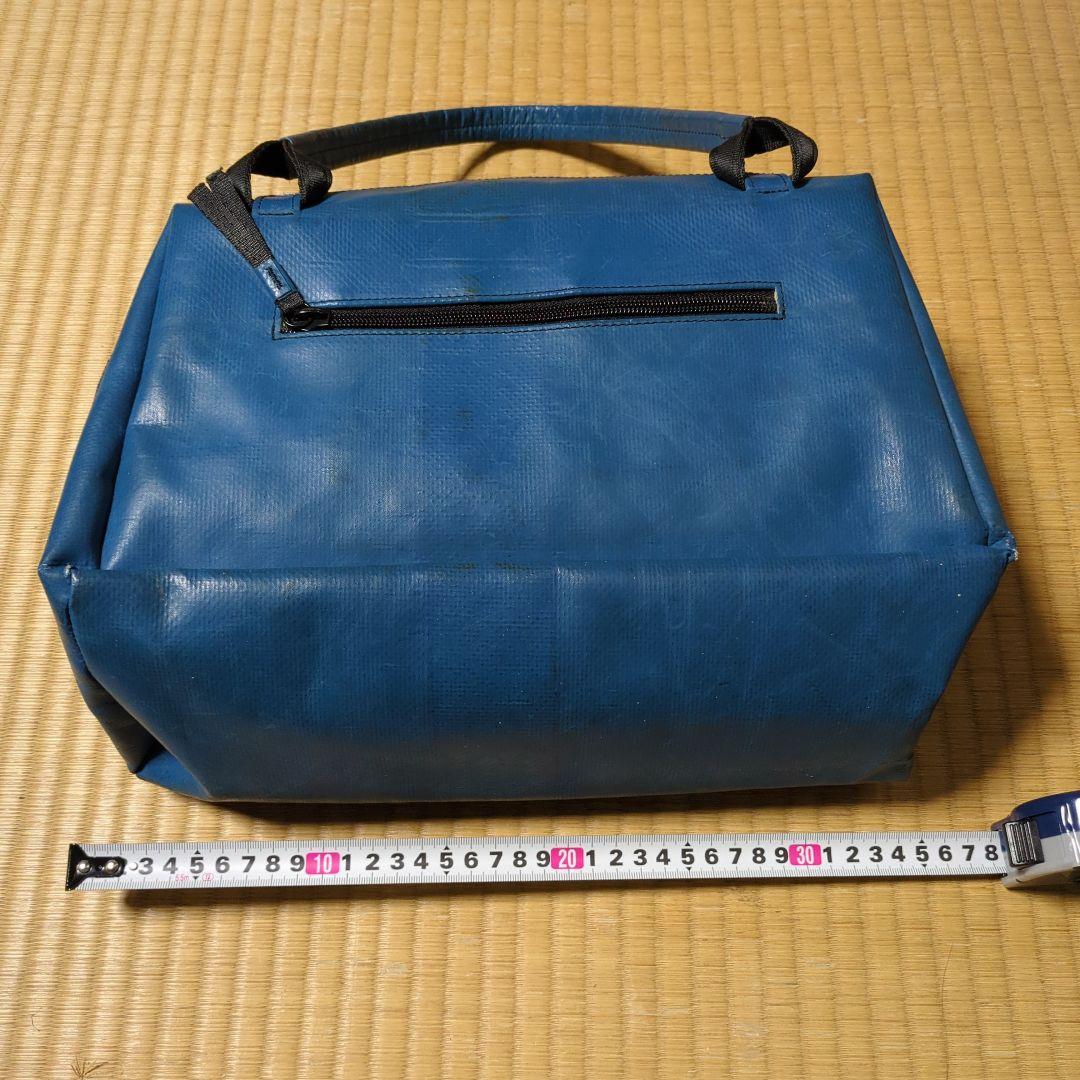 FREITAG 青 ドラムバッグ