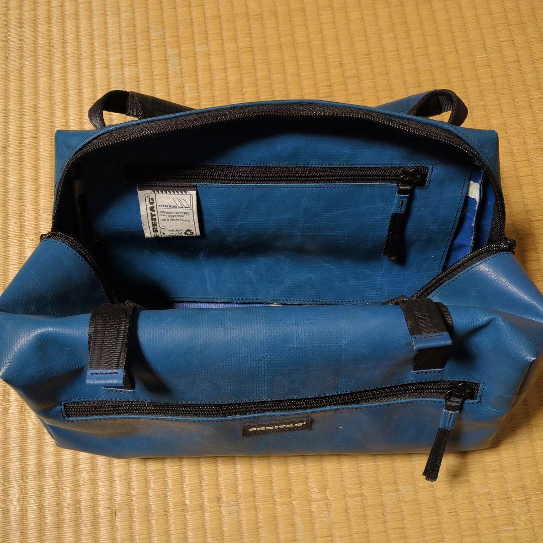 FREITAG 青 ドラムバッグ