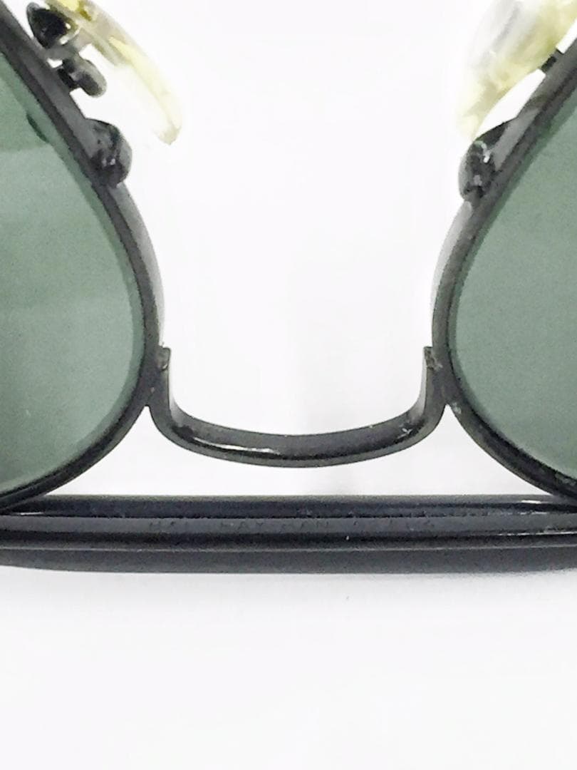 B&L/ボシュロム レイバン アウトドアーズマン ブラック メタルサングラス