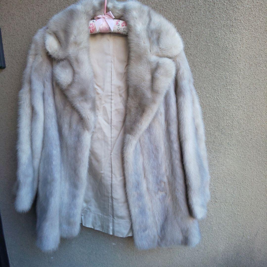 ミンク、 シルバーブルーです