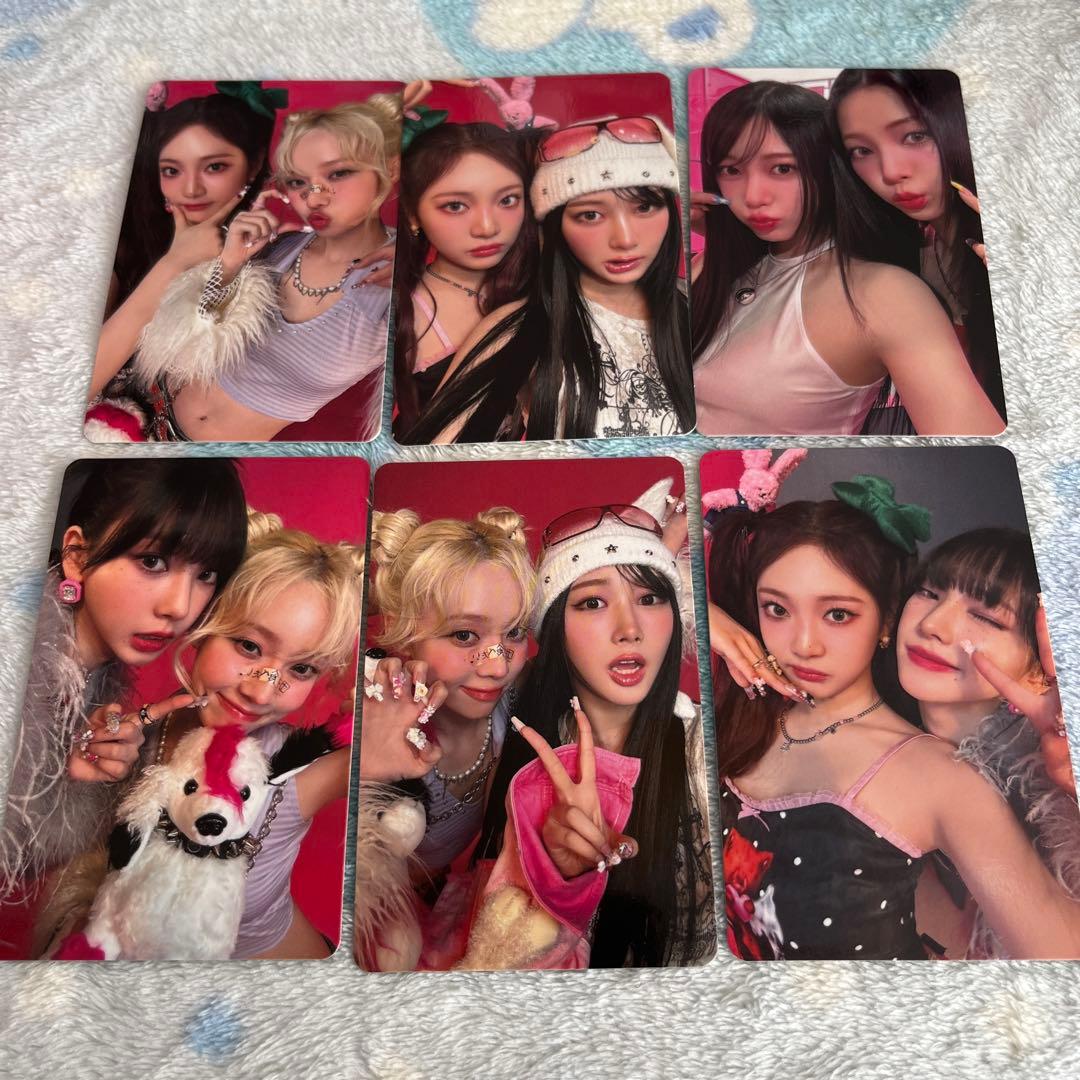 aespa hotmess ユニットトレカ コンプ ワーナー 3形態 特典 6種