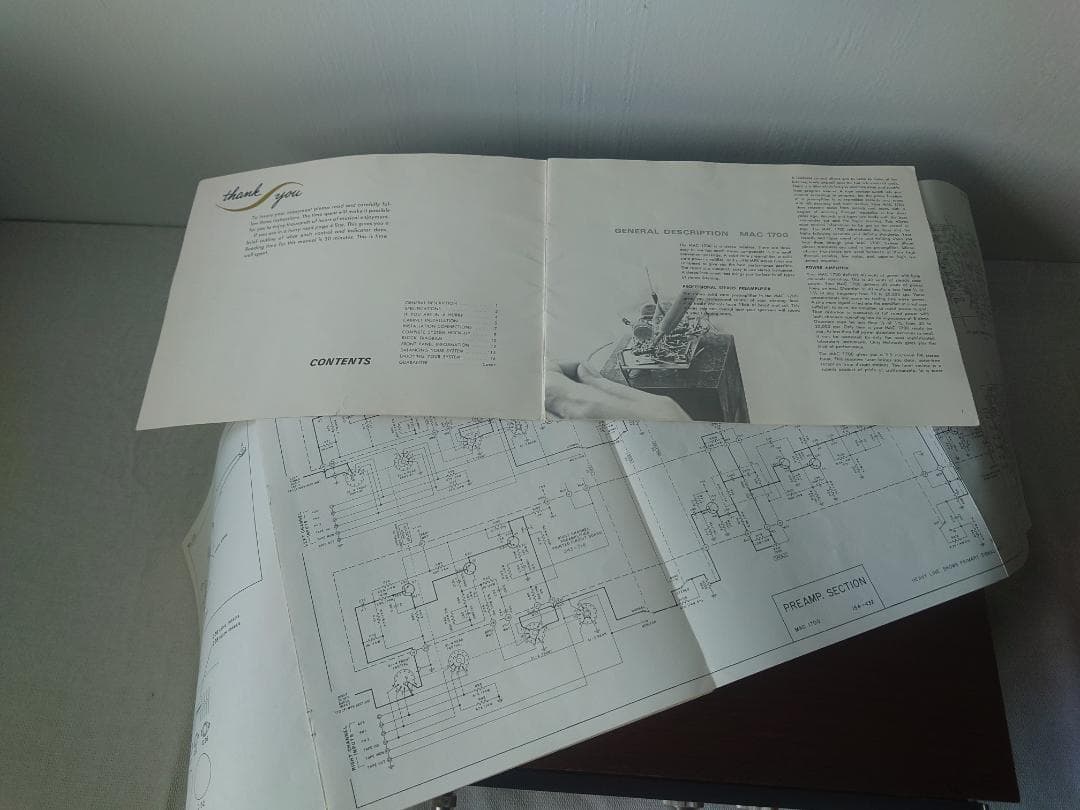 ★McINTOSH・マッキントッシュ★MAC1700★レシーバー・アンプ