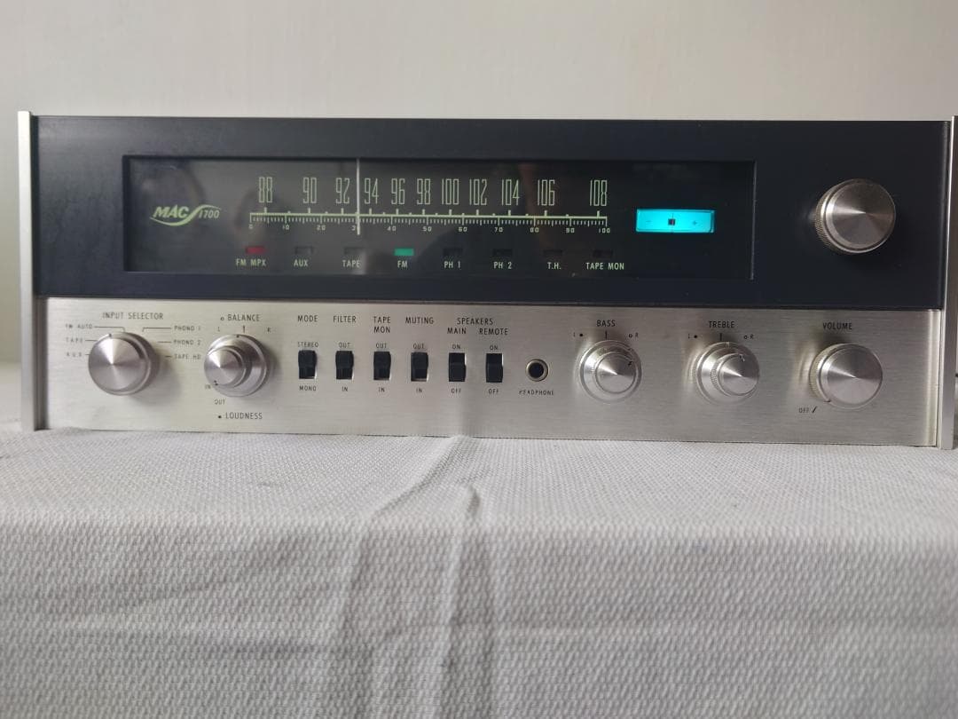★McINTOSH・マッキントッシュ★MAC1700★レシーバー・アンプ
