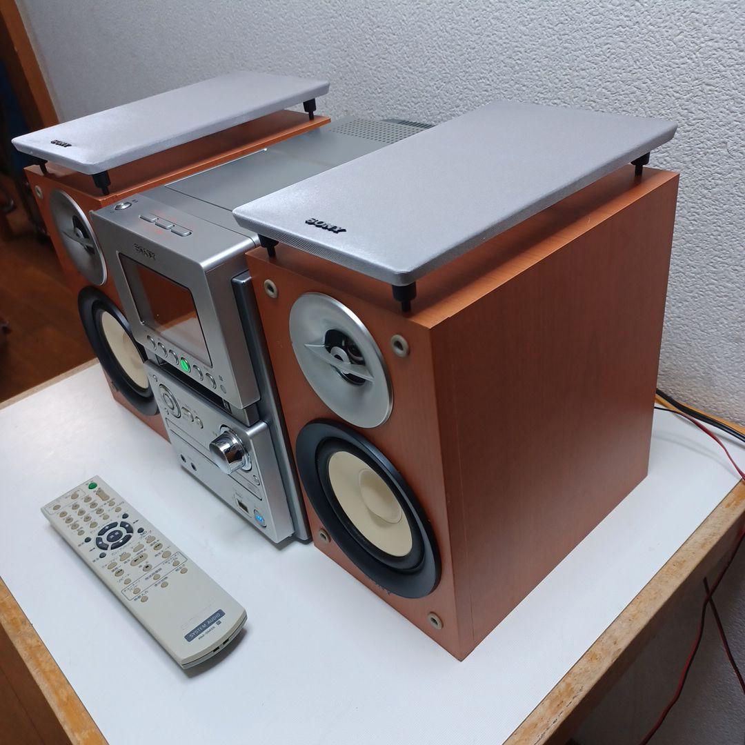 SONY ミニコンポ CD・MD・カセットレコーダー