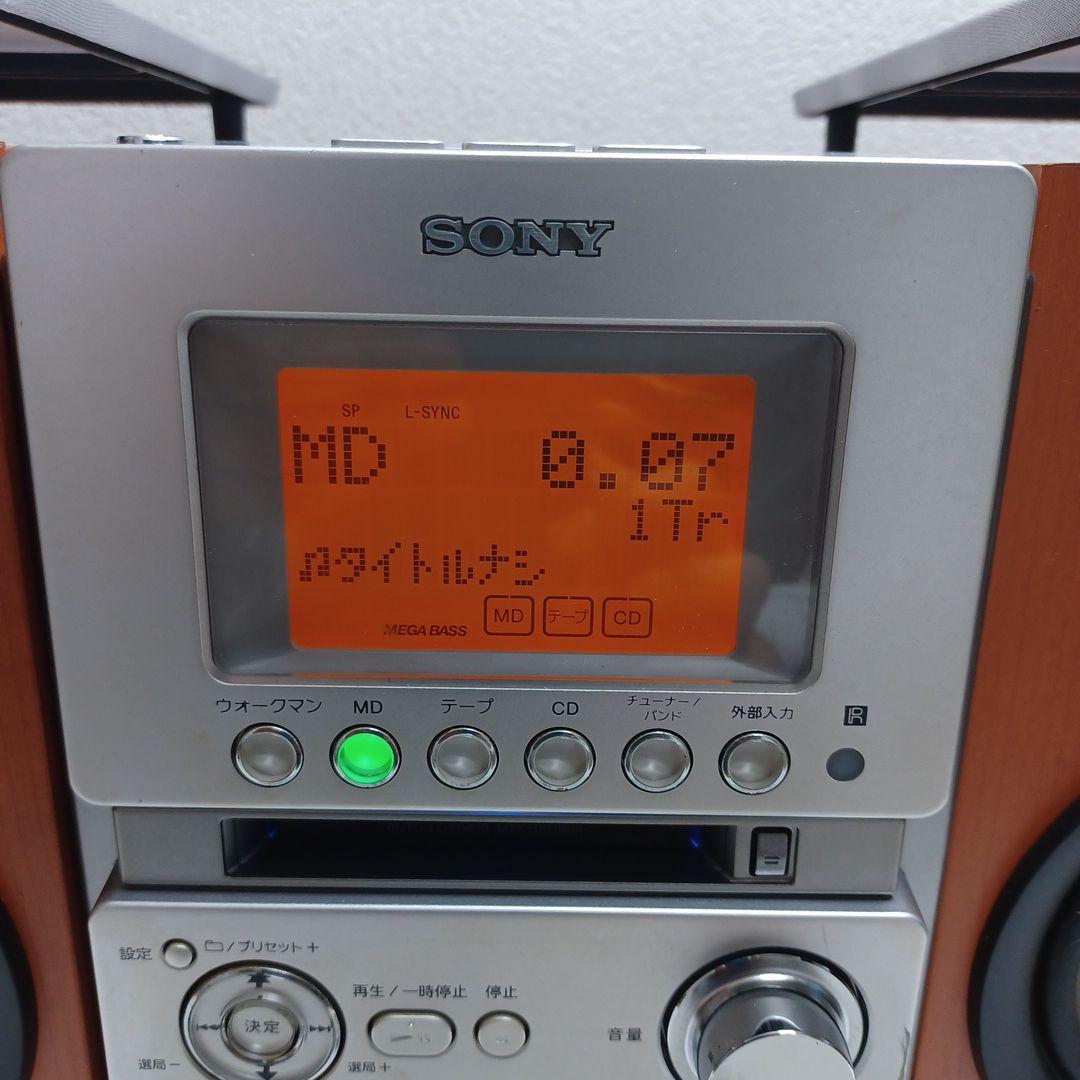 SONY ミニコンポ CD・MD・カセットレコーダー
