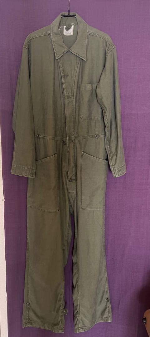 youpi美品！ヴィンテージオールイン オリーブ色Sサイズ