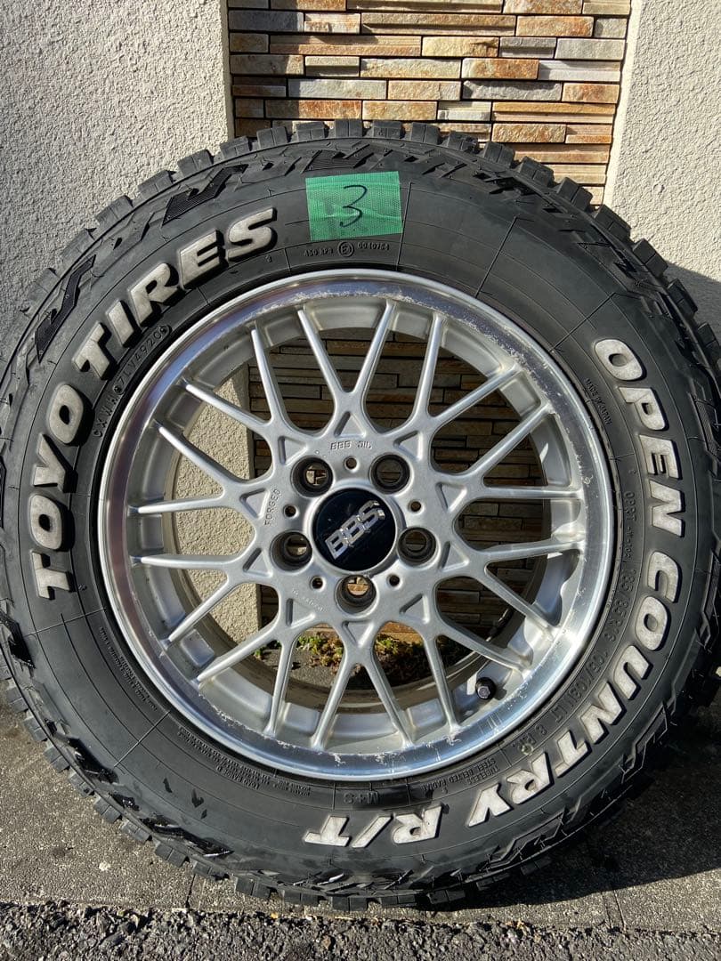 三菱純正BBSホイール&OPEN COUNTRY R/T 16インチ 4本セット