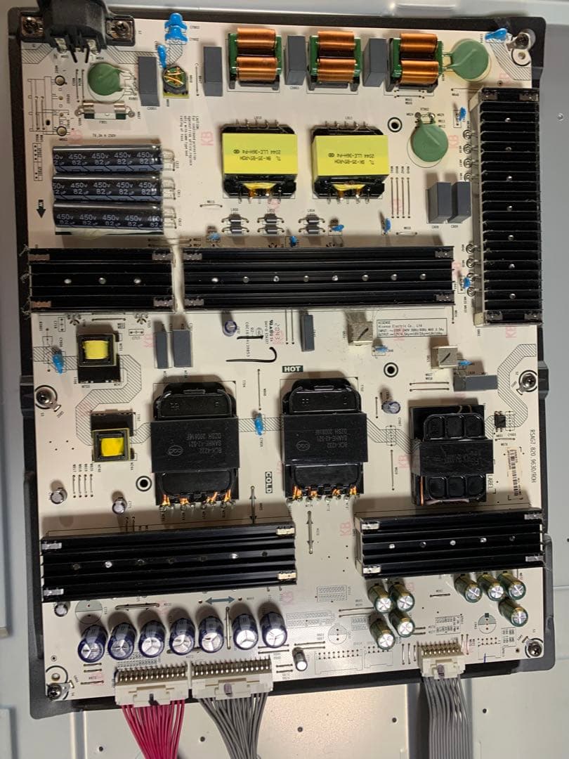 ハイセンス 65型 ULED 液晶テレビ 65U8F 基盤セット