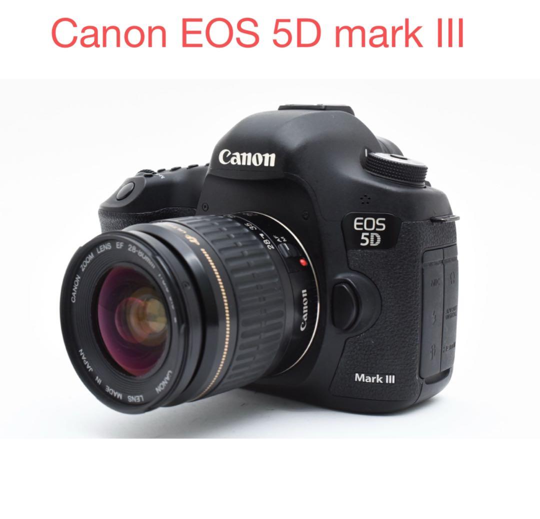 デジタルー眼レフカメラ Canon EOS 5D Mark III