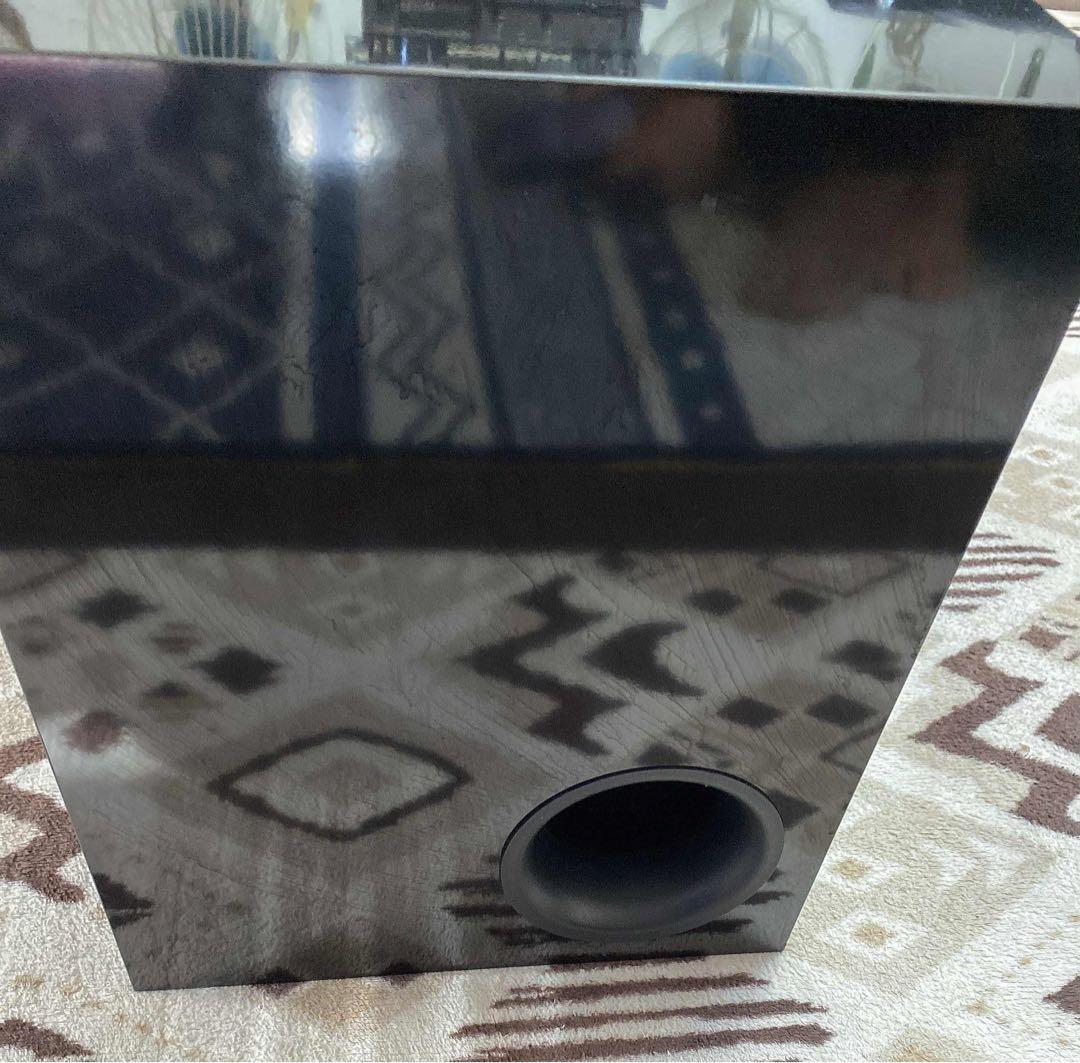 ウーファー 黒色 ゲイン調整機能付き