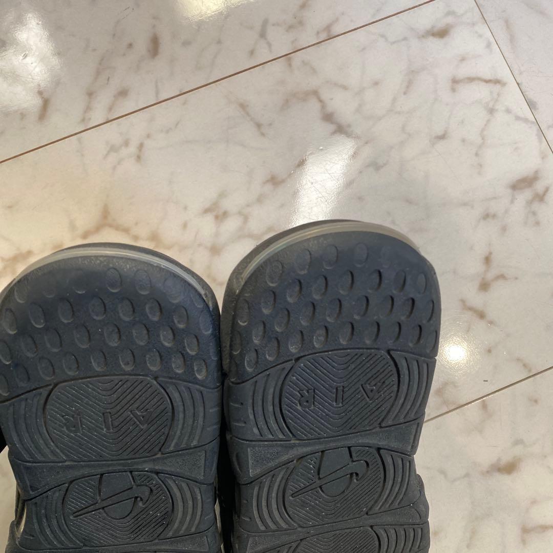 値下げ可NIKE モアテン サンダル ブラック AIR MORE UPTEMPO