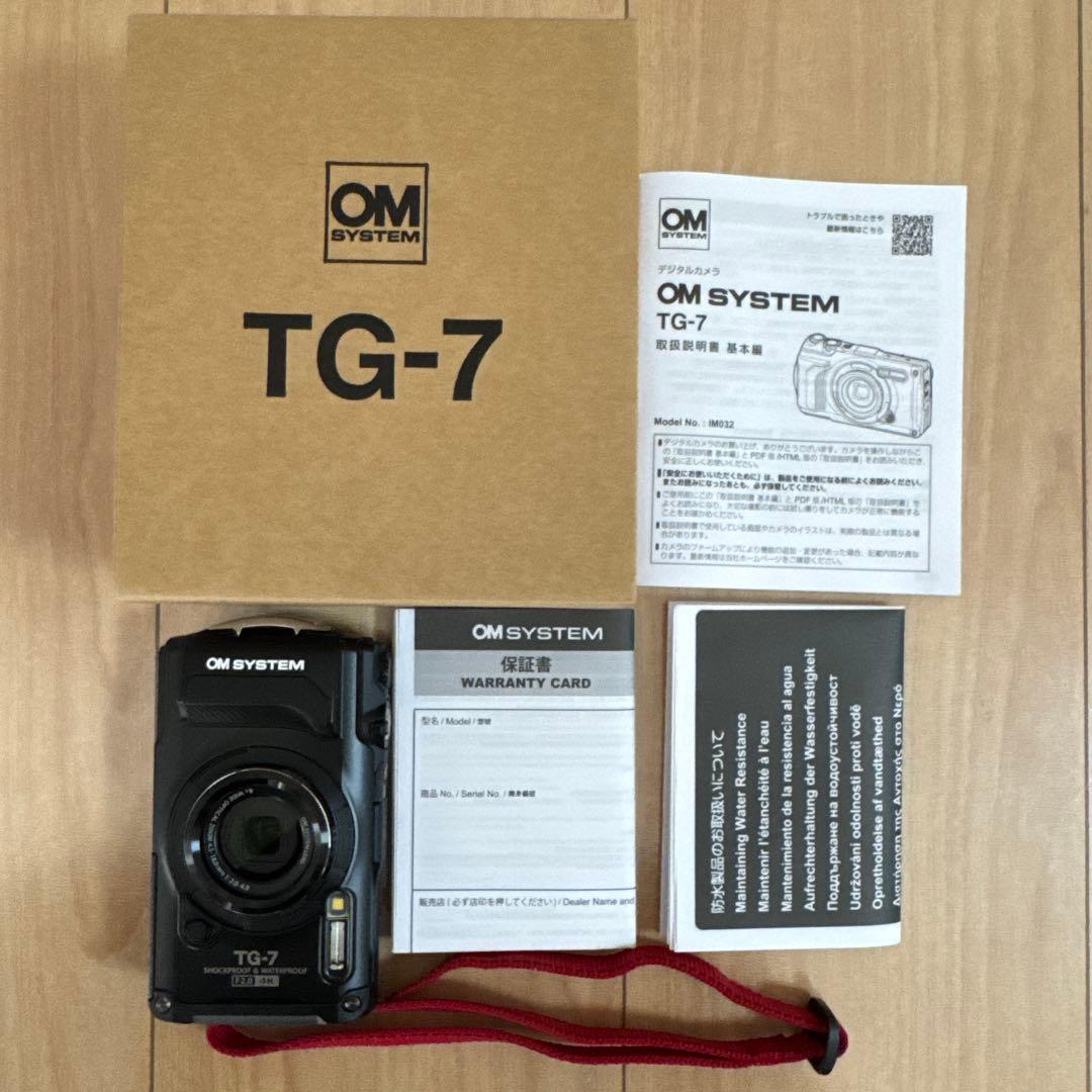 OMSYSTEM TG-7ブラック