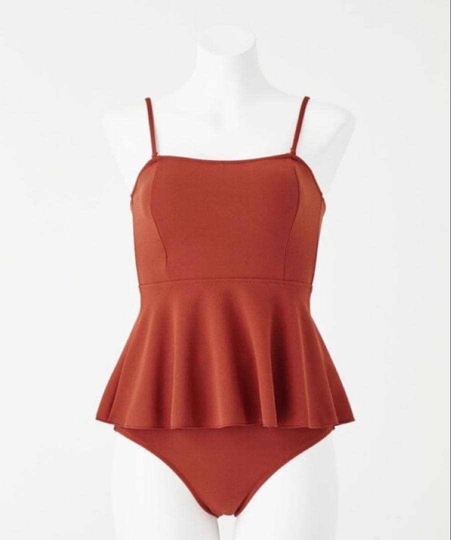 グリーンレーベル ペプラムビスチェ&ショーツ 水着