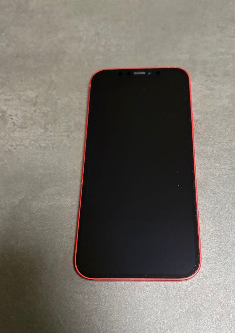 Apple iPhone 12 RED 箱付き 128GB SIMフリー