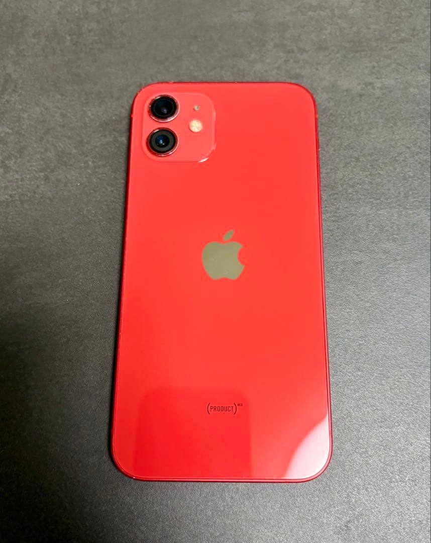 Apple iPhone 12 RED 箱付き 128GB SIMフリー