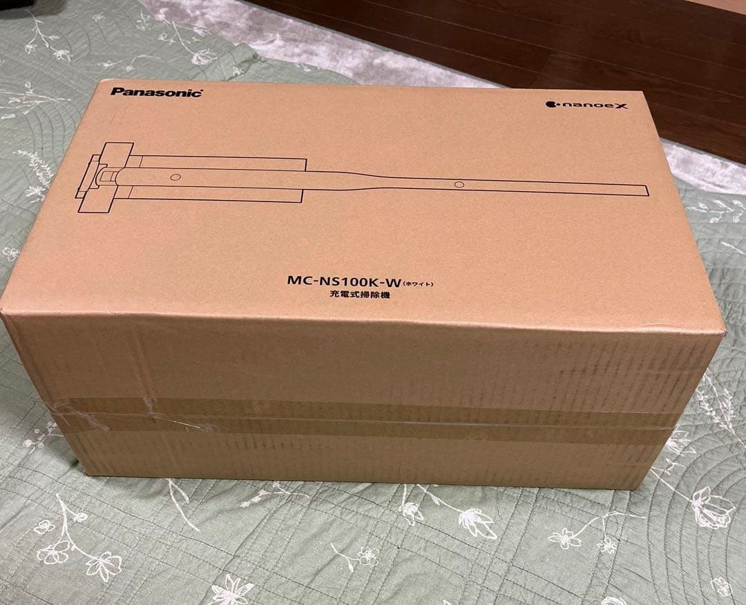 パナソニック MC-NS100K-W(ホワイト、白)本体