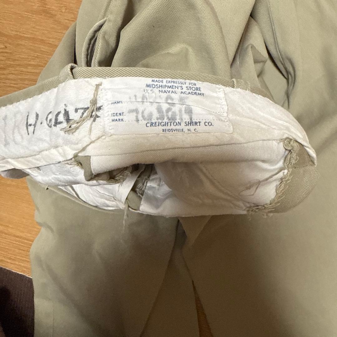 50s us army navy チノパン　ミリタリー