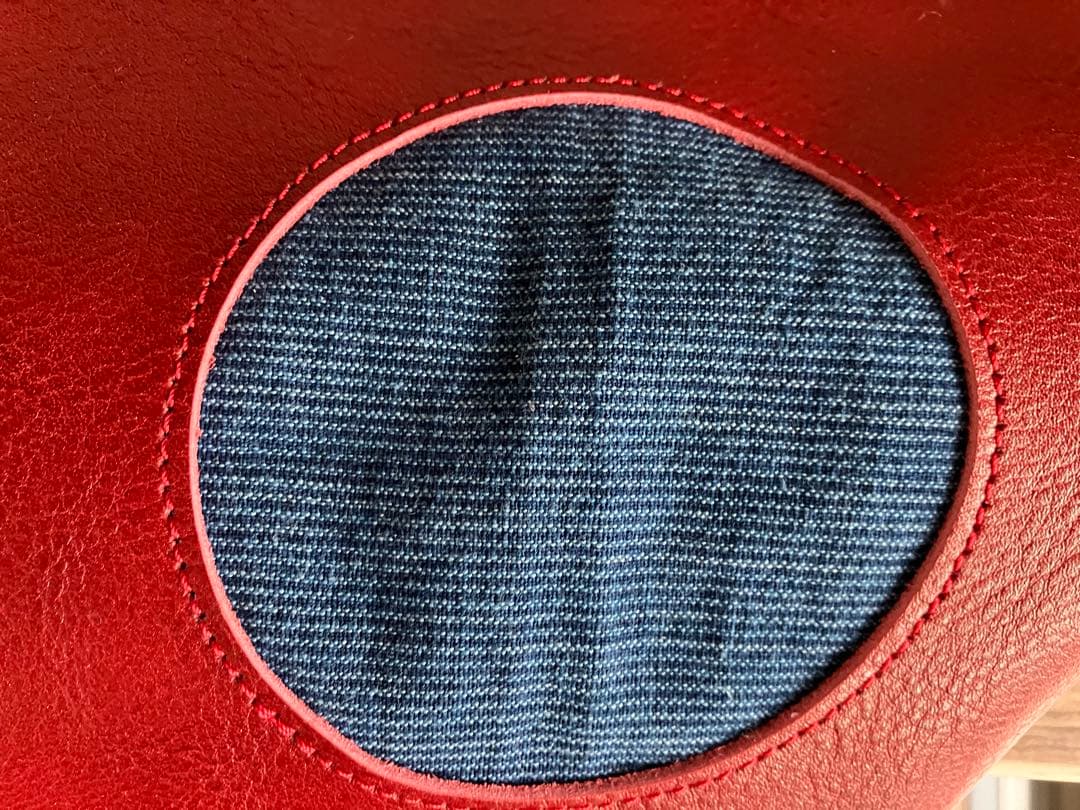 本革　トートバッグ大きめ　備後絣