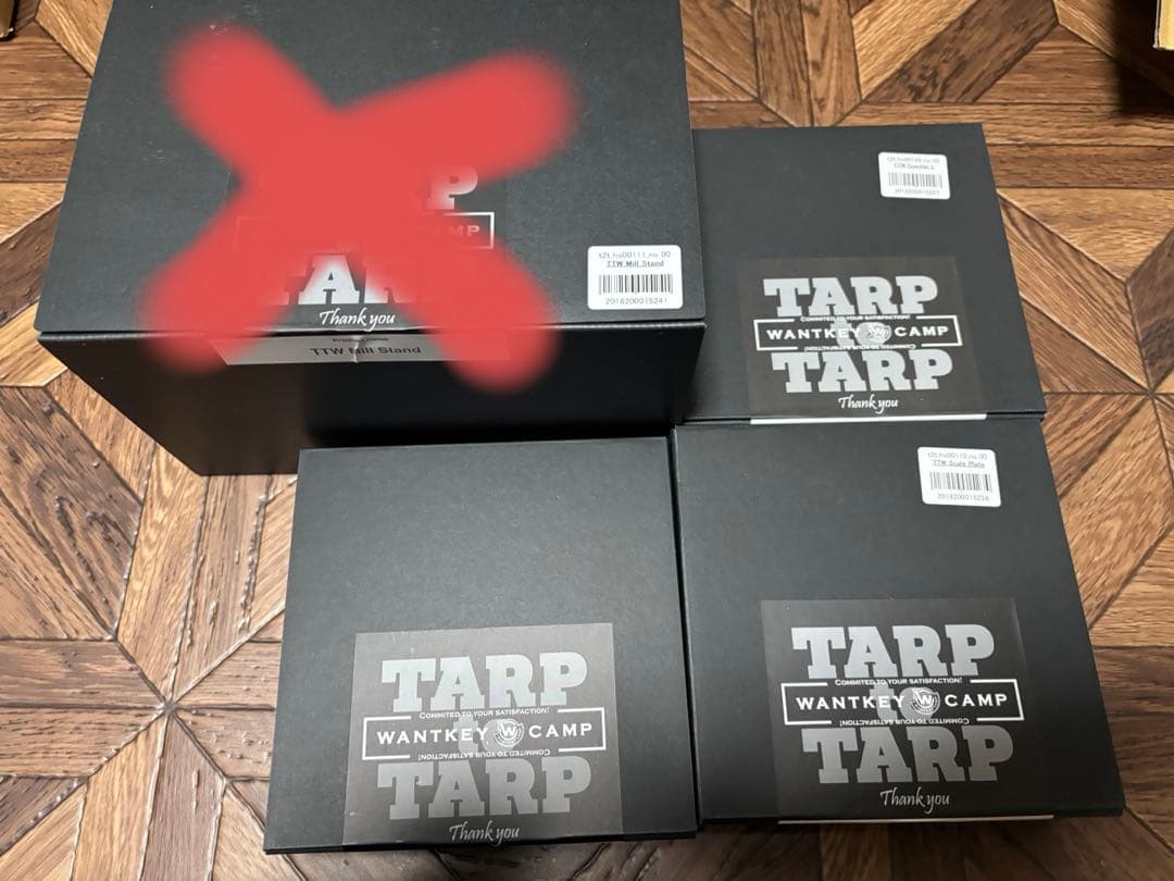 【3点セット】TARP to TARP WANTKEY CAMP