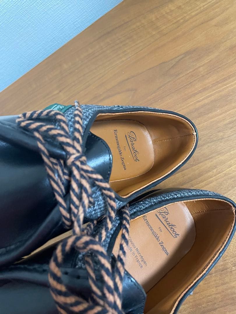 ゼニア別注パラブーツ　ミラボー　ミカエル