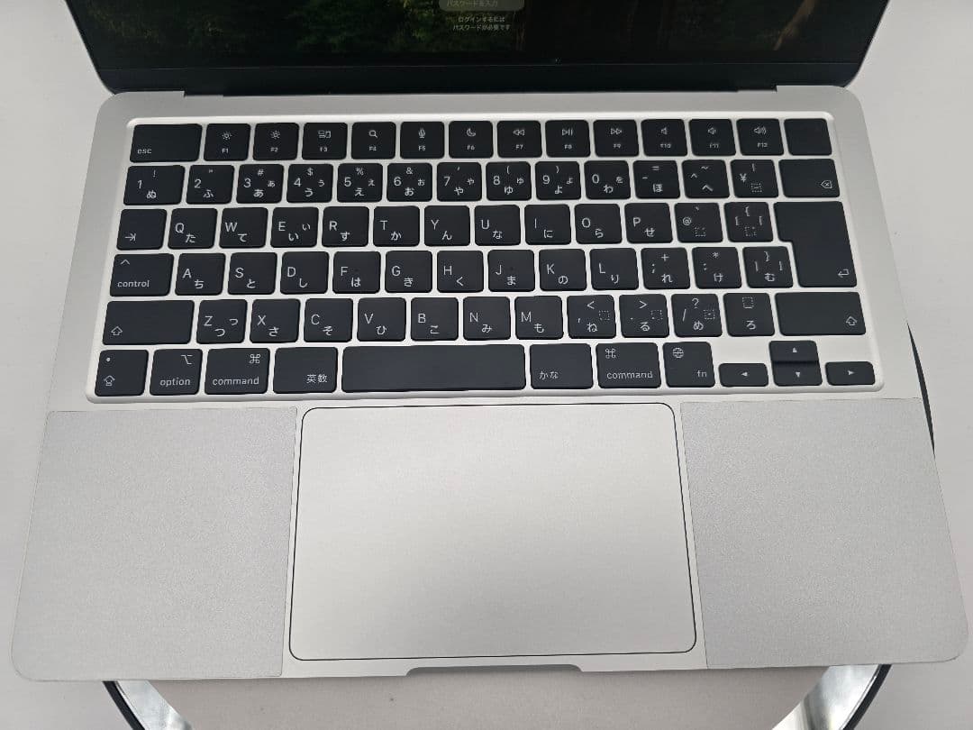 M3 Apple MacBook Air 13インチ フィルム、スタンド付き
