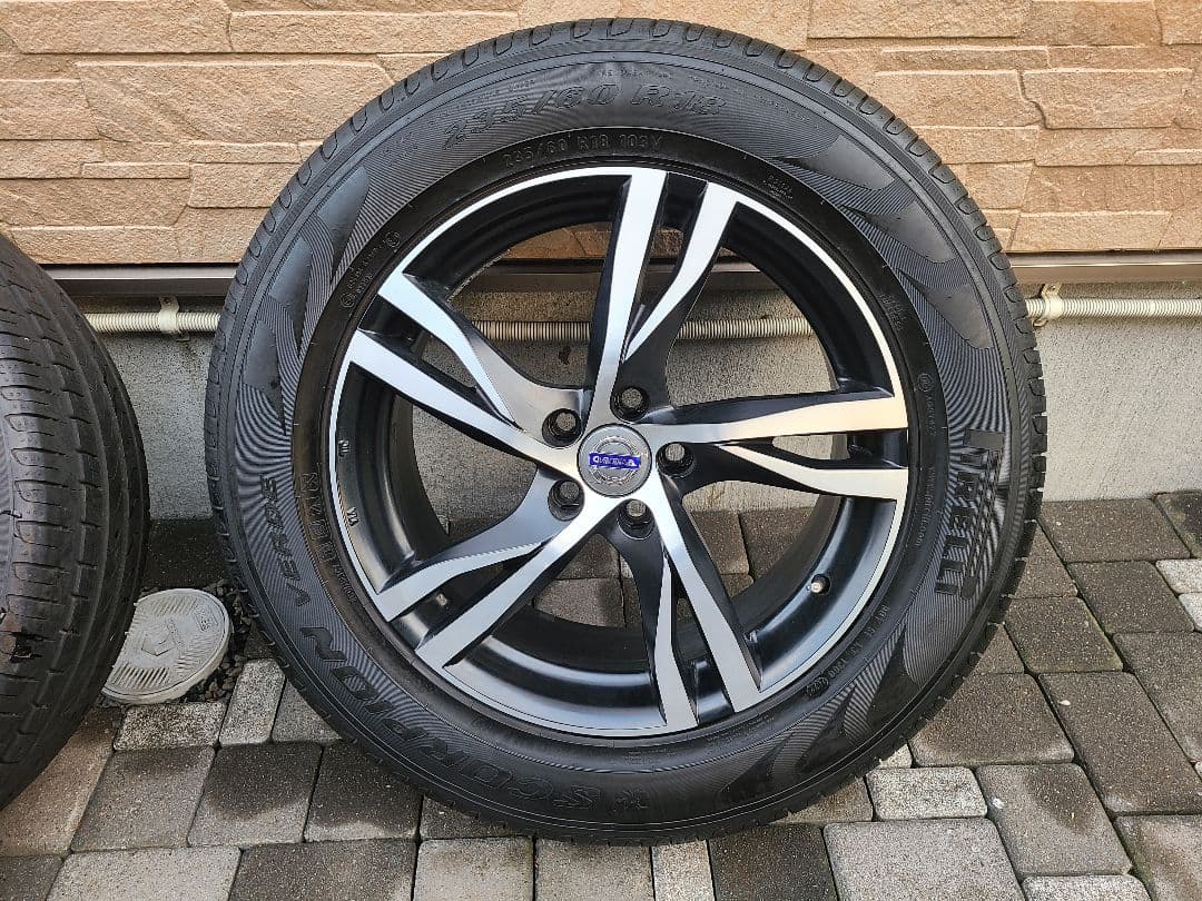 ④【美品】MAK ストックホルム 18in 7.5J +50 PCD108　1本