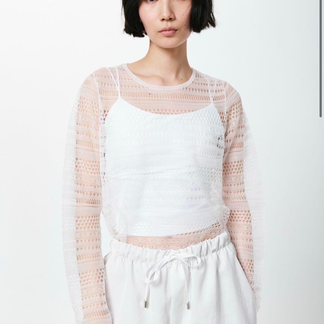 STUNNING LURE スリムジャージキャミ ブラック