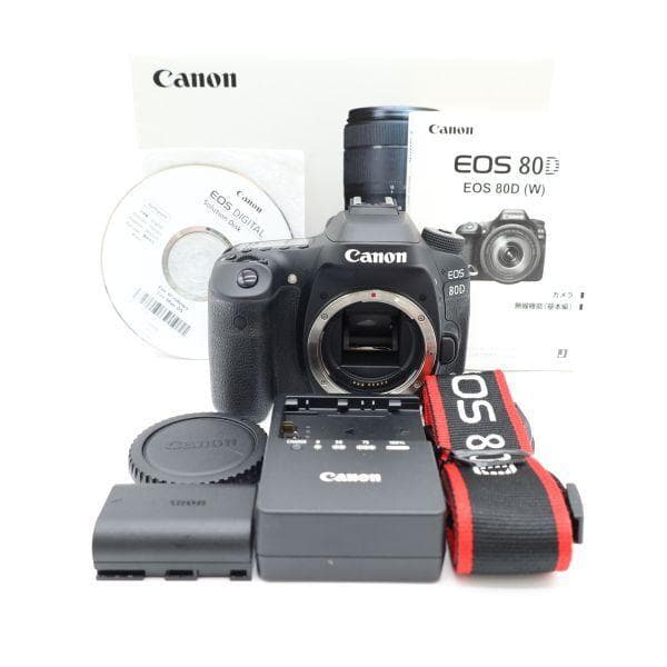 ショット数2,798！元箱付き！■ほぼ新品■ CANON EOS 80D