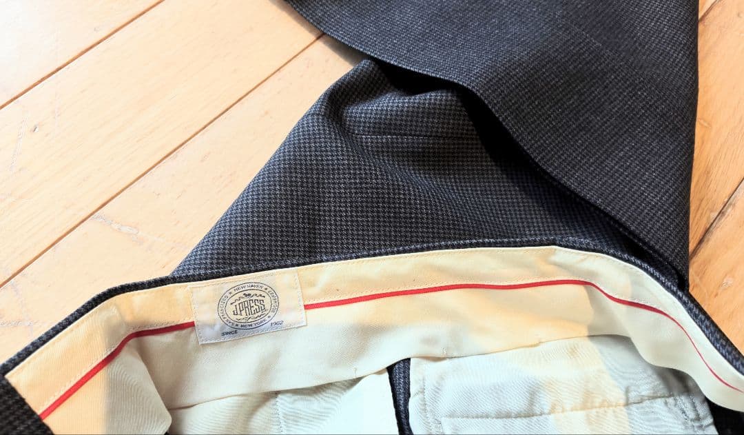 Jpress Jプレス ピンチェック柄 スーツジャケットA7