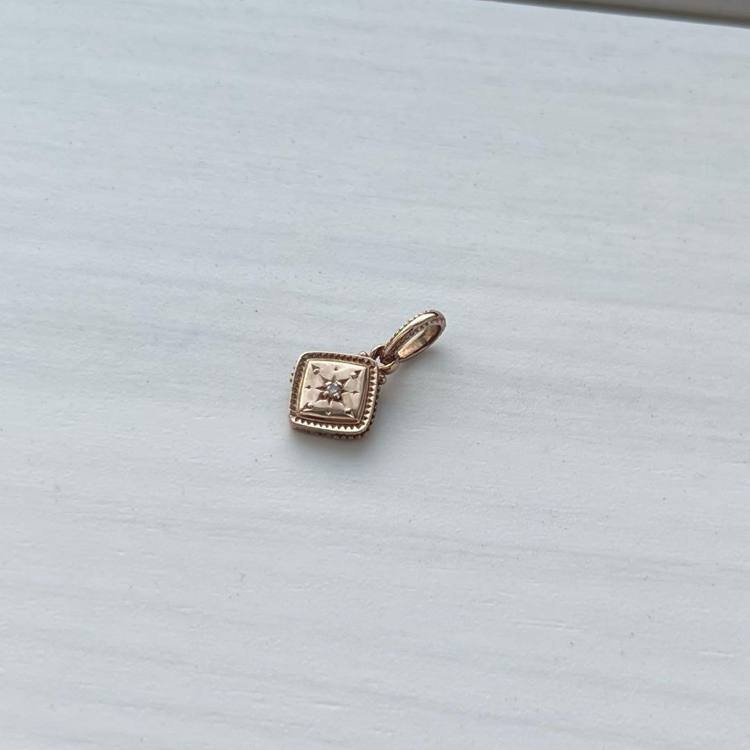 アガット　agete k5ダイヤモンドチャーム