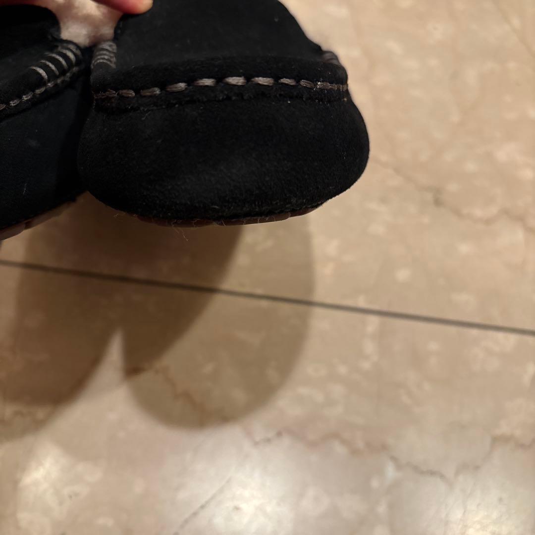 美品　UGG ブラック モカシン　5 36