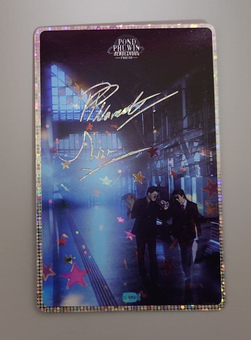 GMMTV PondPhuwin FANCONランダムトレカ　シークレット 1枚