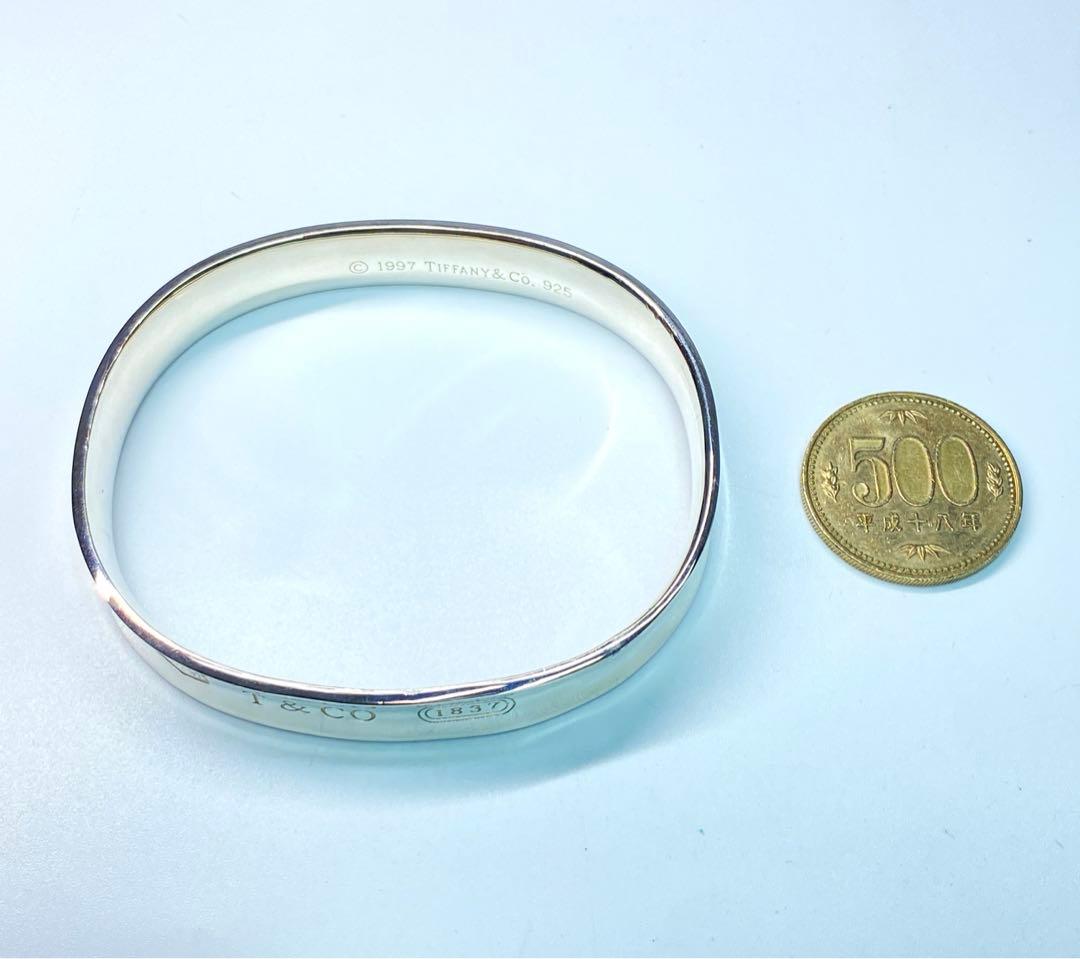 Tiffany(ティファニー) スクエア シルバーバングル