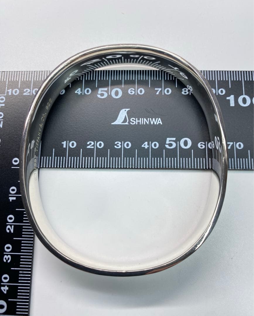 Tiffany(ティファニー) スクエア シルバーバングル