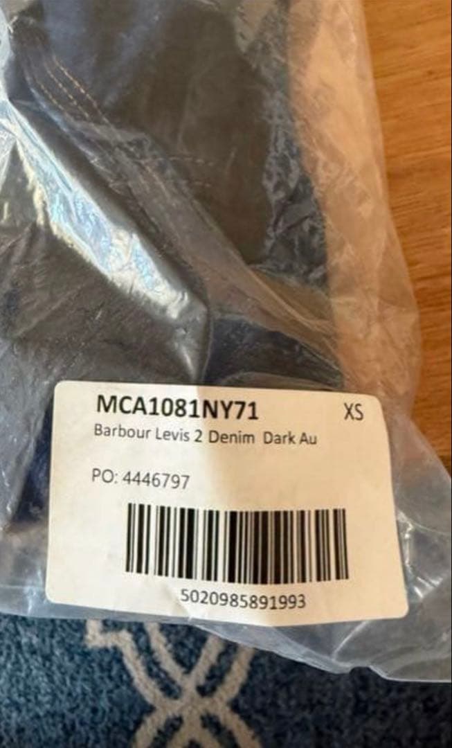 プ*ス様 LEVI'S x Barbour Bedale Denim Jacke