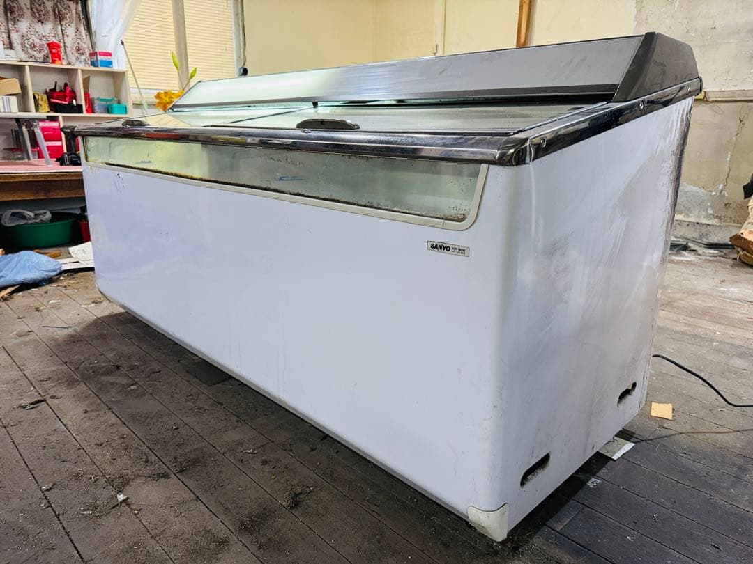 福岡発 SANYO サンヨー 冷凍庫 動作品 337L 大容量 家庭用 業務用