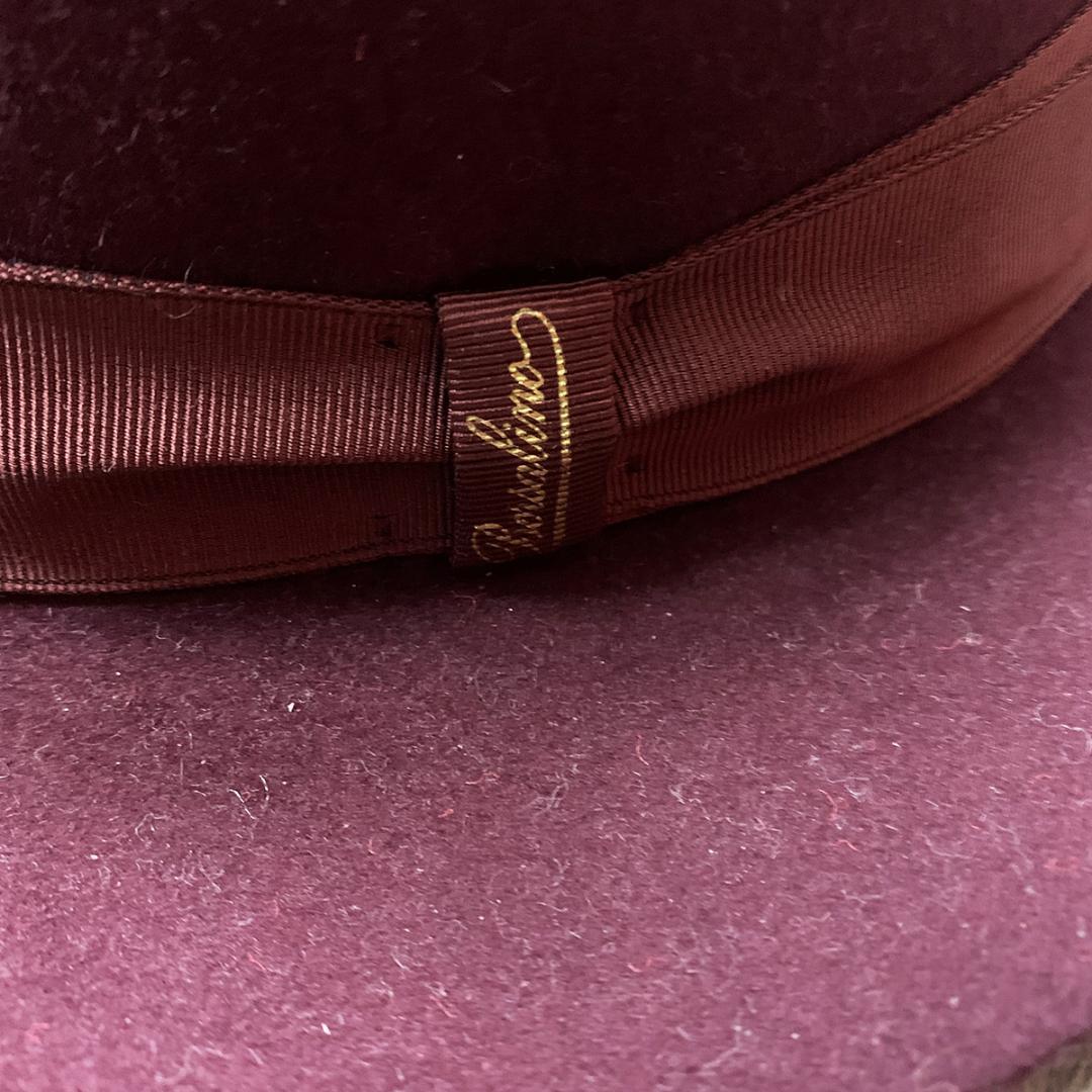 ボルサリーノ　高級　中折れハット　イタリア製　59cm