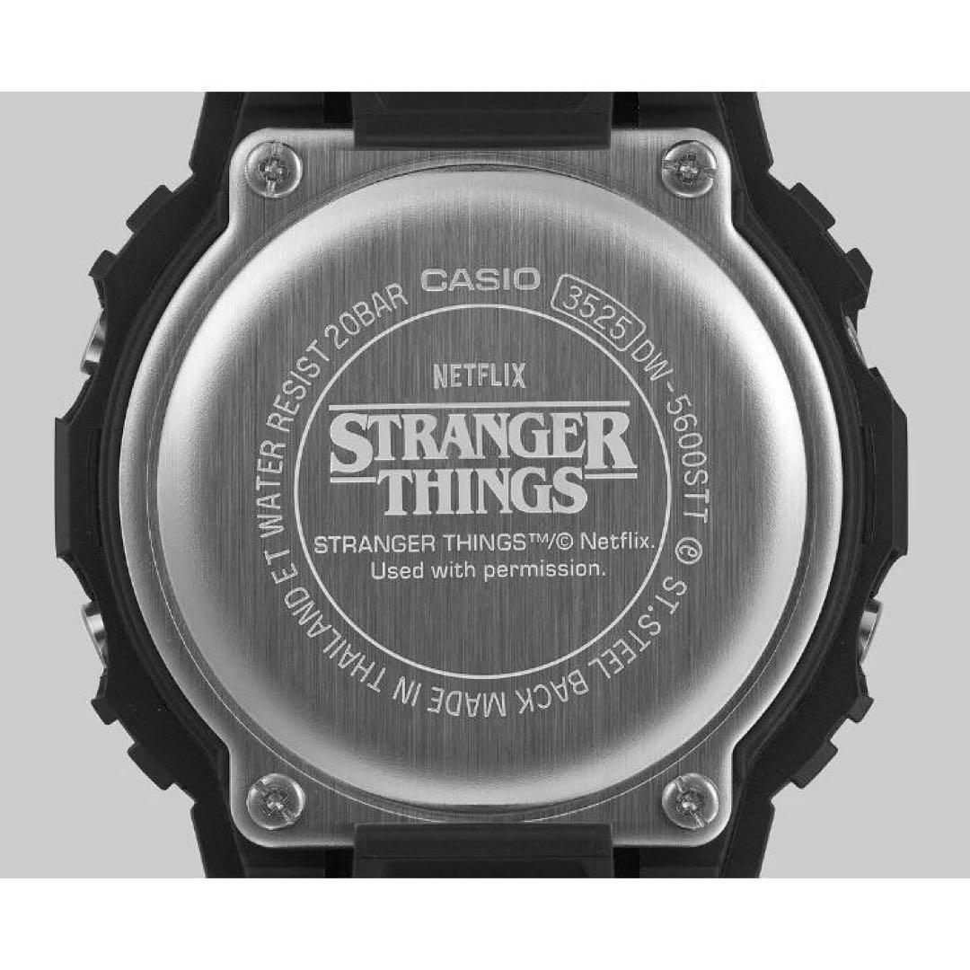 新品 DW-5600STT-1JR G-SHOCK ストレンジャー・シングス