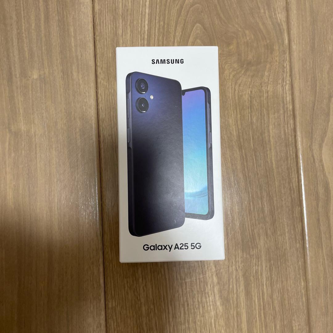 【新品】GalaxyA25 5G 本体 64GB ブラック