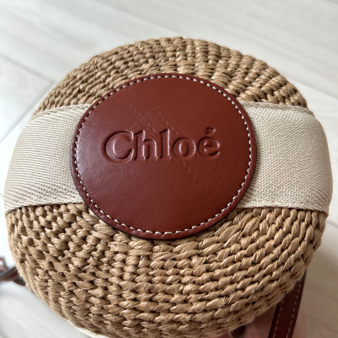 Chloe クロエ WOODY スモールバスケット カゴバッグ