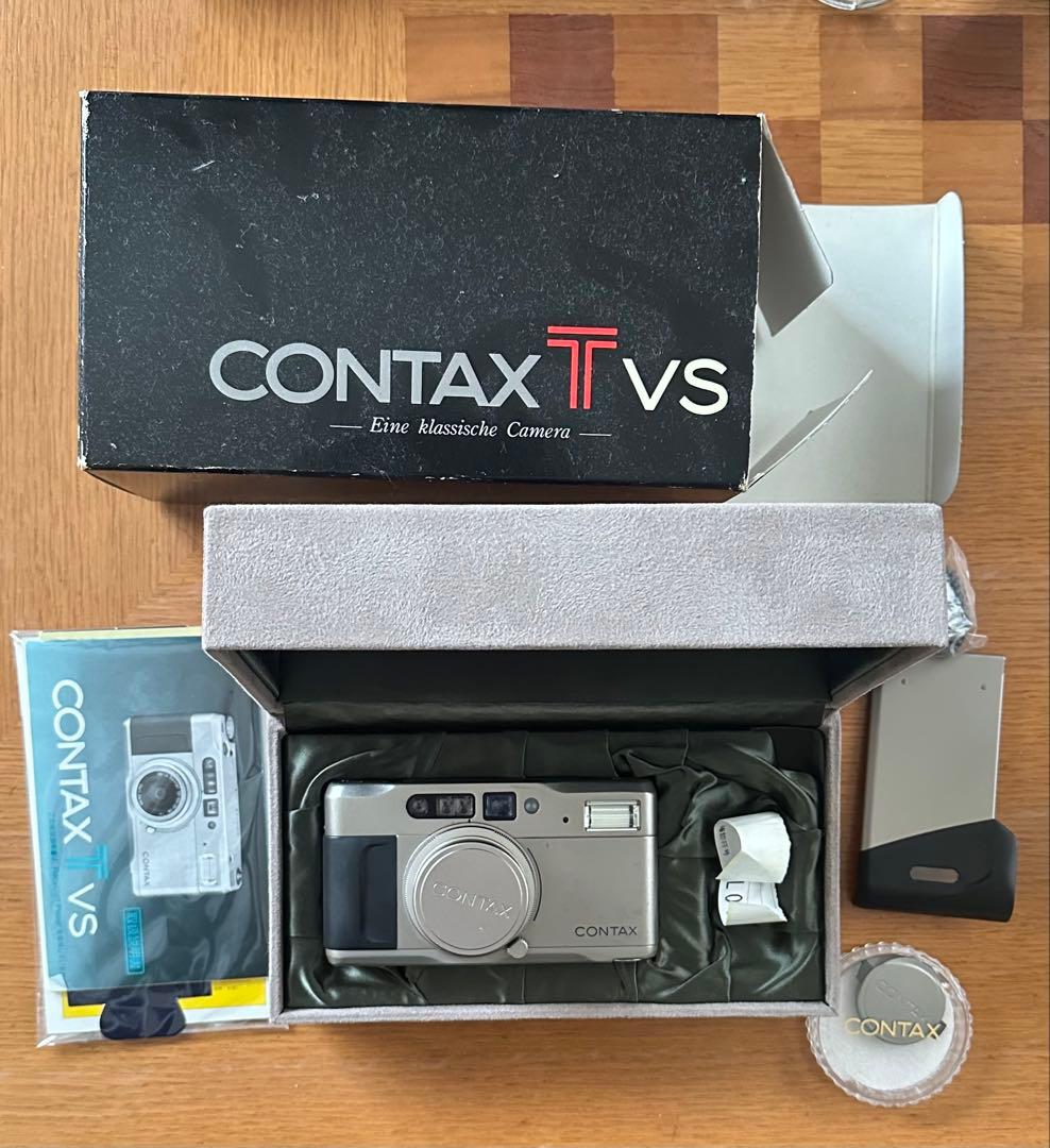 CONTAX TVS コンタックス フィルムカメラ 元箱付き