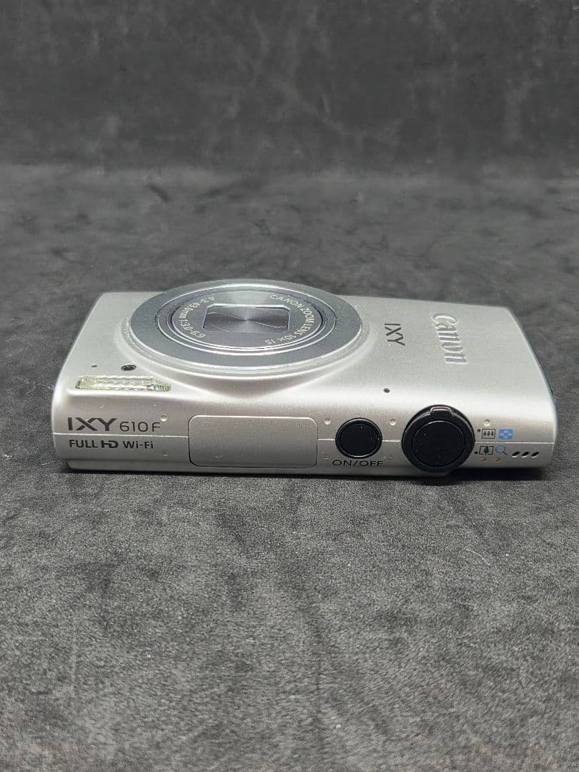 動作不確認 Canon IXY 610f シルバー コンパクトデジタルカメラ