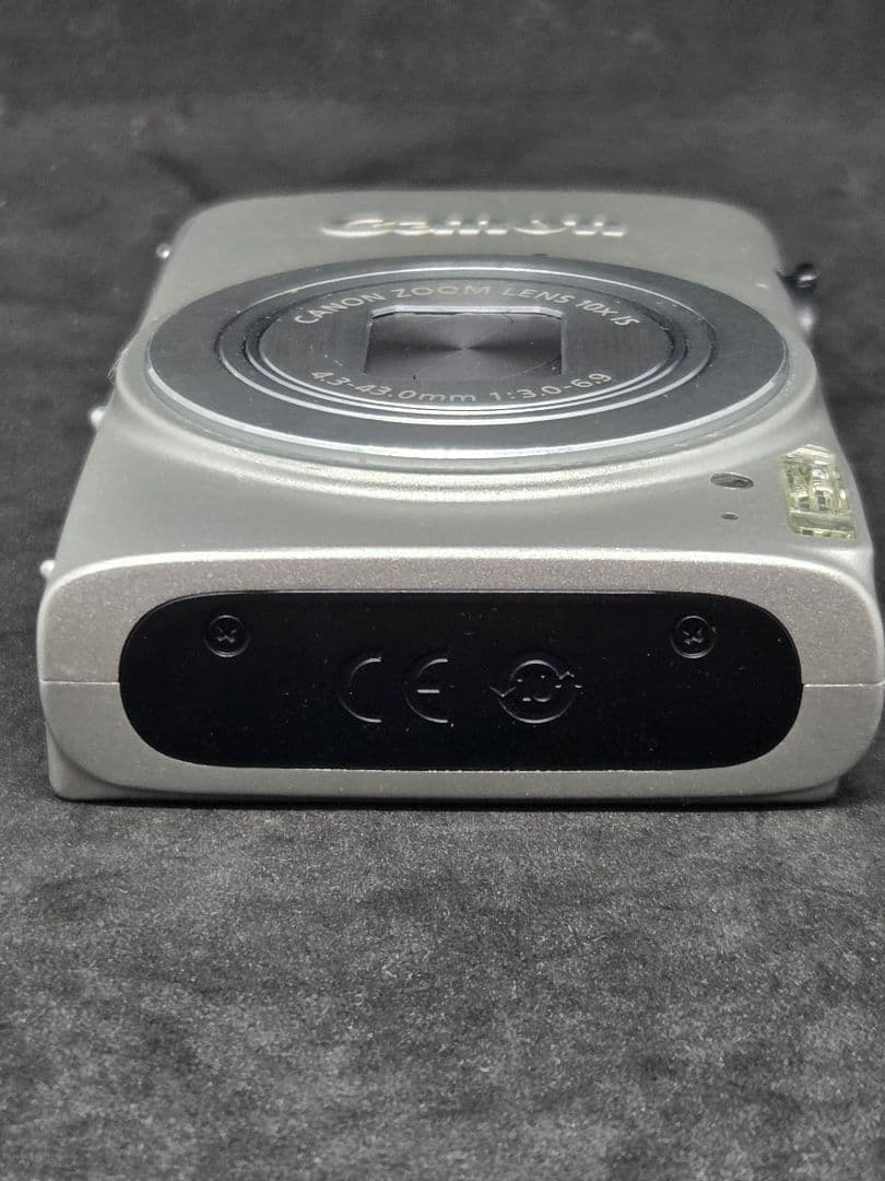 動作不確認 Canon IXY 610f シルバー コンパクトデジタルカメラ