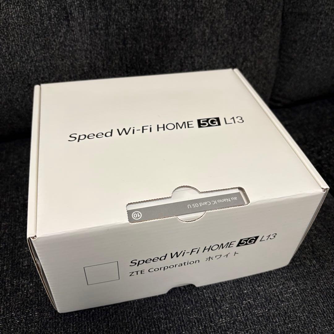 【新品未使用値下げ可能】Speed Wi-Fi  5G L13 本体