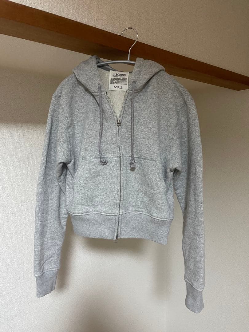 INSCRIRE アンスクリア　パーカー　2024aw
