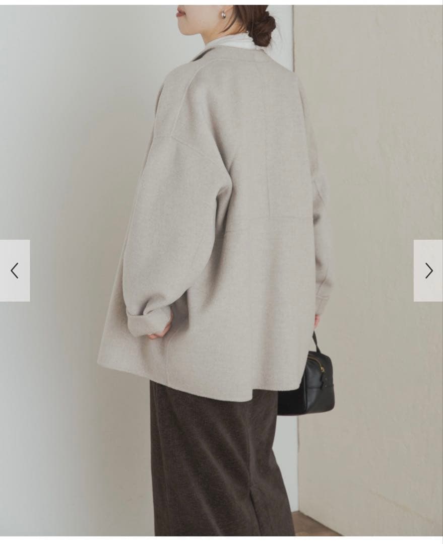 新品タグ付き　ウールリバーミドルガウンコート　アーバンリサーチドアーズ