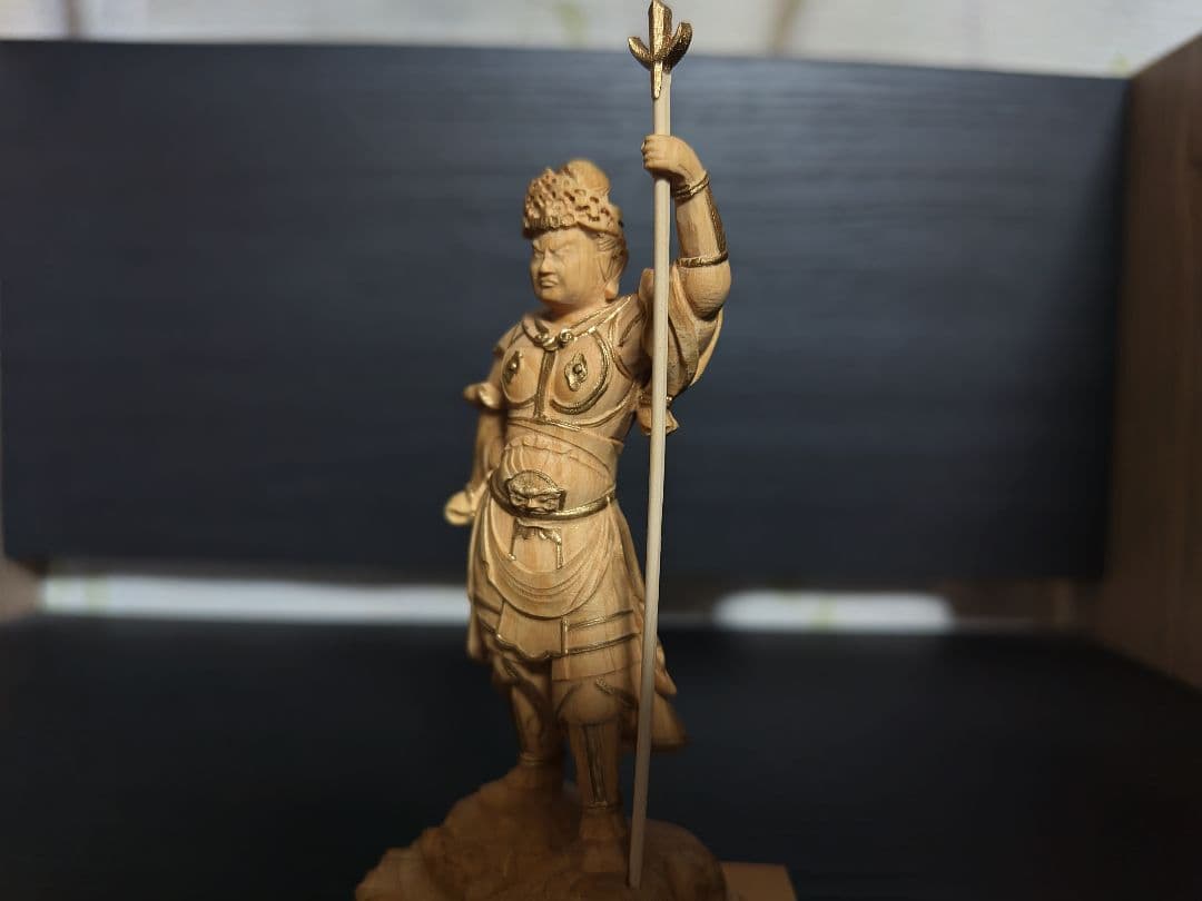 毘沙門天　泥足毘沙門天　極小仏　上杉謙信