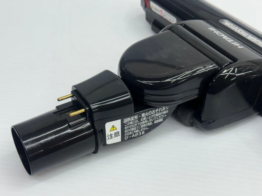 動作保証品　D-AP38 日立　掃除機　ヘッド　回転ブラシ　吸い口　中古　赤