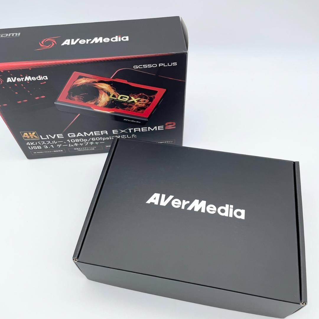 【未使用品】AVERMEDIA　ゲームキャプチャーボックス　 GC550